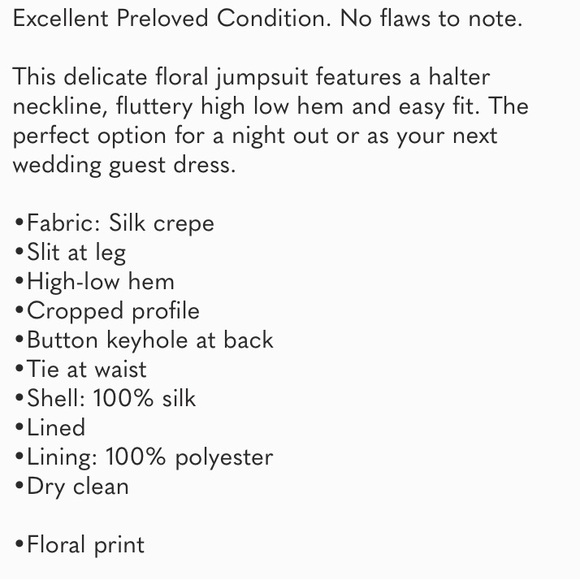 Joie Jael Jumpsuit in Midnight Floral in Color: Midnight - Picture 5 of 13